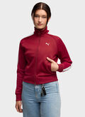 FELPA T7 FULL ZIP, 23 BORDEAUX, thumb