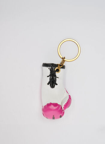 PORTACHIAVI GUANTINO LEONE X IUTER, 19 FUXIA, small