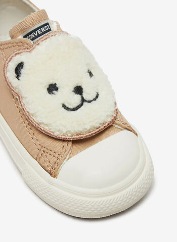 SCARPA CHUCK TAYLOR ALL STAR ONE STRAP SHERPA BEAR BIMBA, 236 BEIGE, small