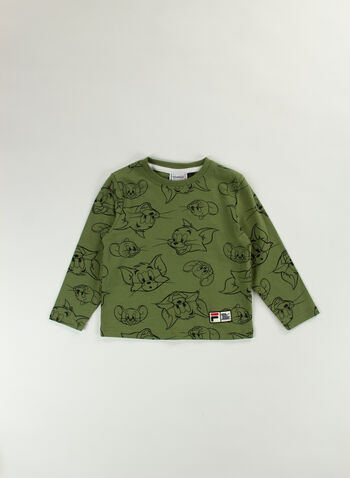 T-SHIRT TOM & JERRY BAMBINO, 63028 OLIVE, small