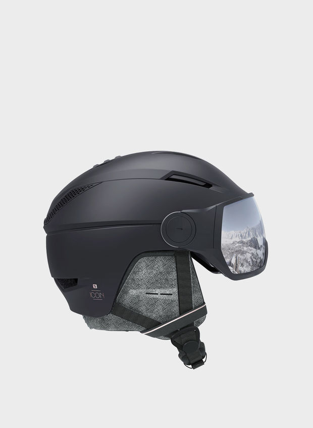 CASCO SCI ICON 2  VISOR, BLK, large