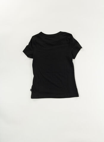 T-SHIRT ESS 2 LOGO RAGAZZA, 56 BLK, small