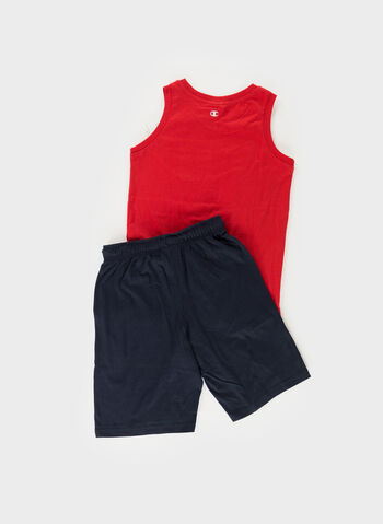 CANOTTA+BERMUDA GRAPHIC RAGAZZO, , small