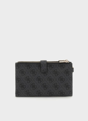 PORTAFOGLIO LAUREL SIGLATO, CLO BLK, small