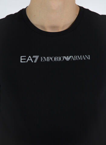 T-SHIRT CON LOGO, 0200 BLKGOLD, small