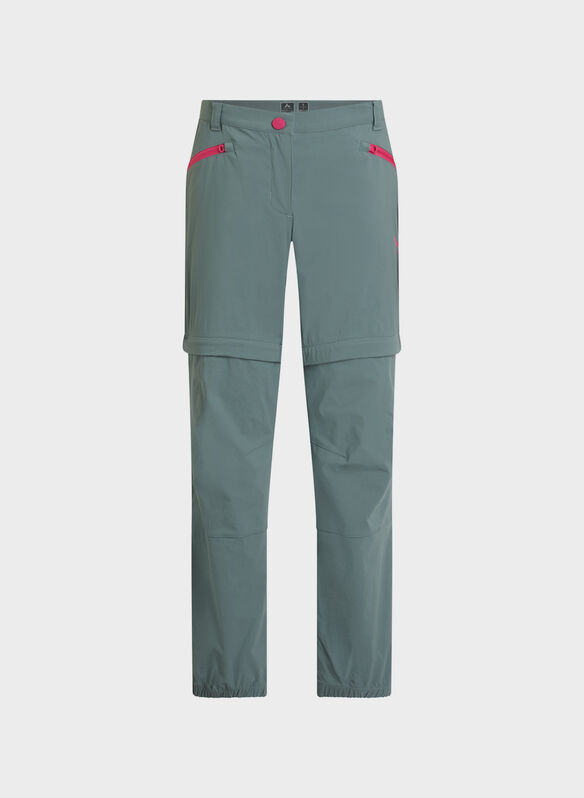 PANTALONE AARON ZIP OFF STRETCH RAGAZZA, 631 ANTFUX, medium