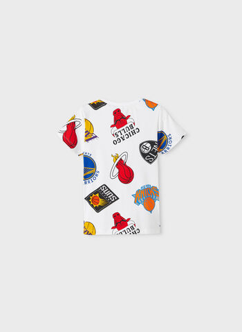 T-SHIRT MANGO NBA RAGAZZO, BRIGHT WHITE, small