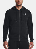 FELPA FULL ZIP ESSENTIAL FLEECE, 0001 BLK, thumb