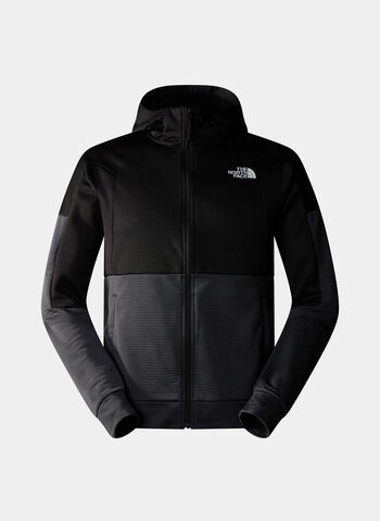 FELPA PILE MA FULL ZIP OUTDOOR, MN8 BLK, small