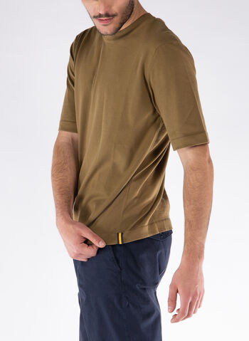 T-SHIRT GIROCOLLO COMBE, 045 CORDA, small