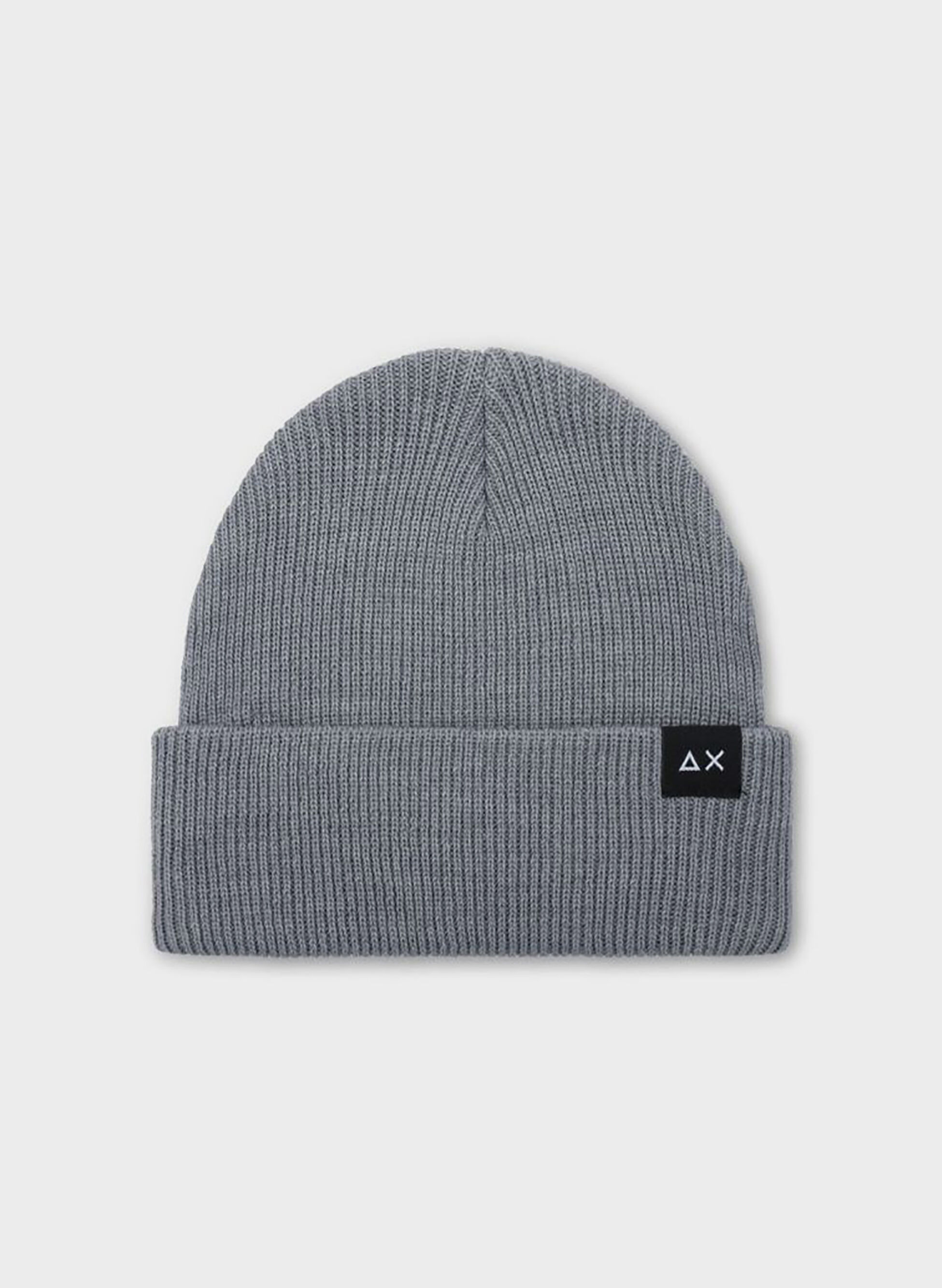 CAPPELLO BEANIE IN LANA A COSTE UNI