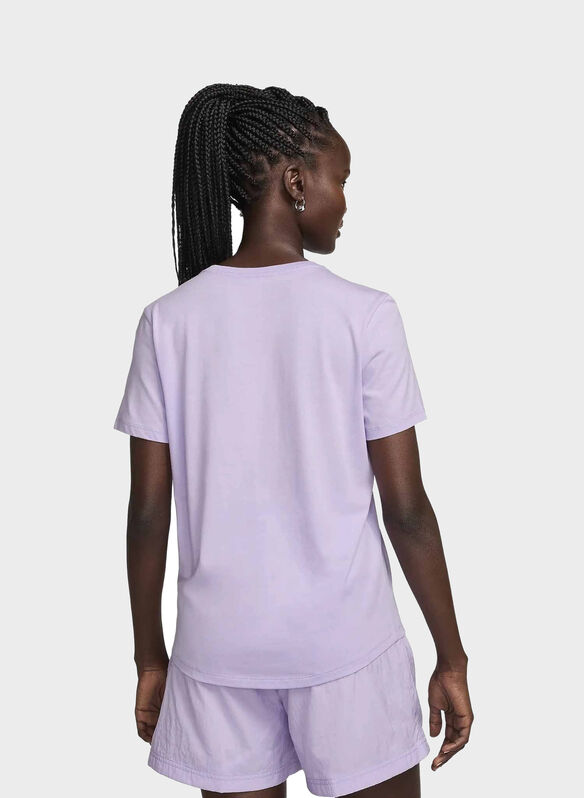 T-SHIRT MICRO LOGO, 583 BLEACHED LILAC, medium