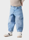 JEANS NOOS BARREL BAMBINO, MEDIUM BLUE DENIM, thumb