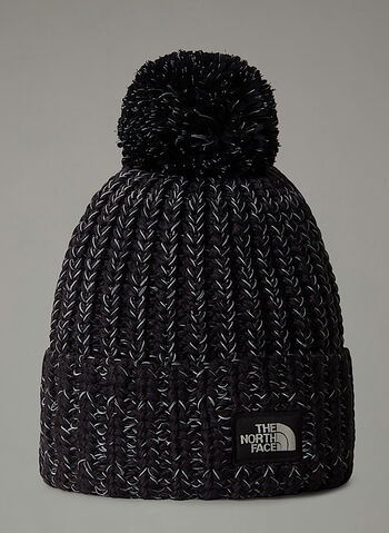 CAPPELLO IN MAGLIA COZY PONPON, BLK, small