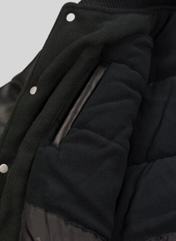 GIUBBOTTO COLLEGE JORDAN RAGAZZO, 023 BLK, small