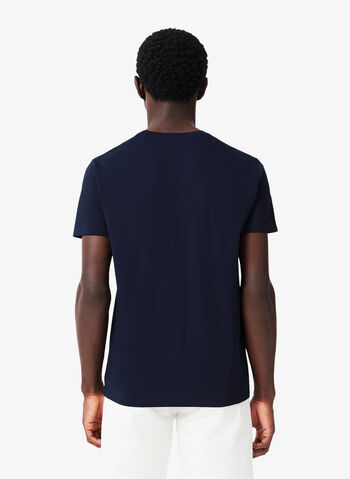 T-SHIRT IN COTONE PIMA, 166 NVY, small