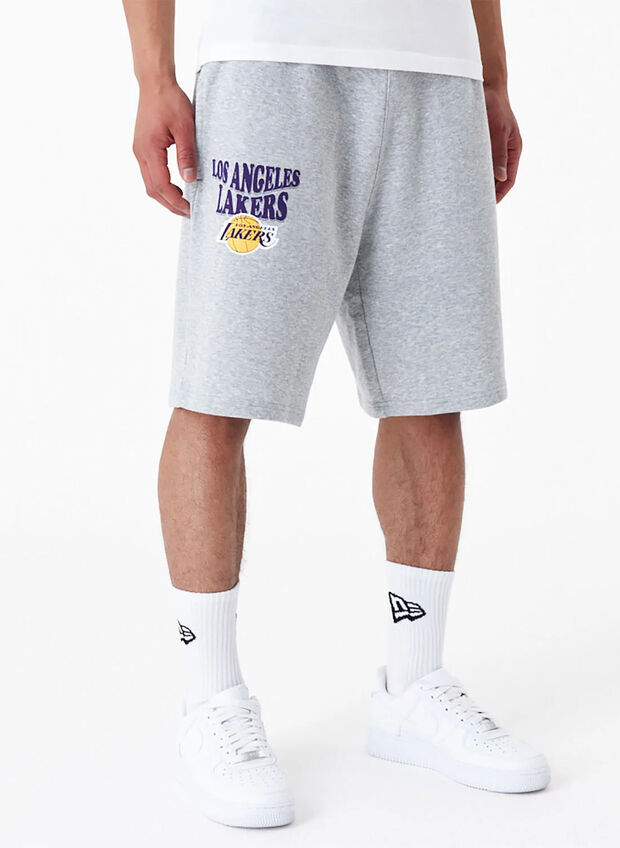 SHORTS NBA LAKERS, , large