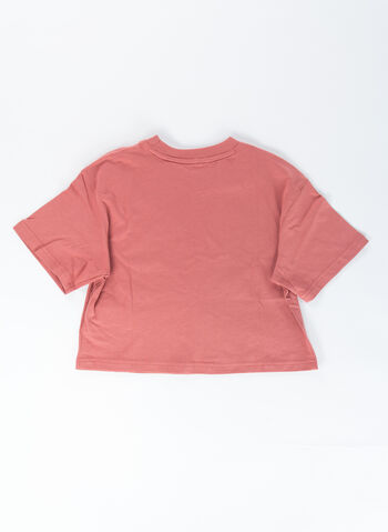 T-SHIRT CROP GRAPHIC LOGO RAGAZZA, 60 COCCIO, small