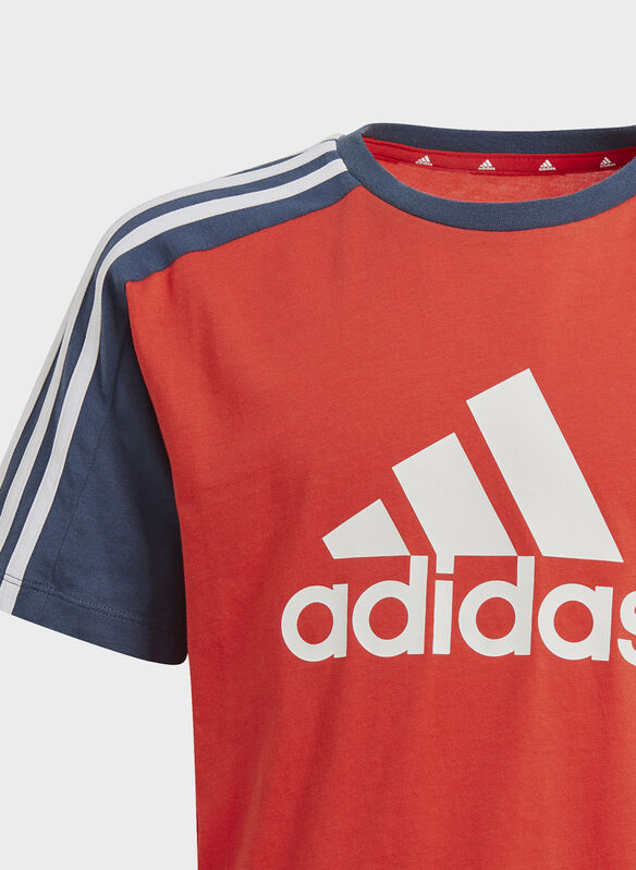 T-SHIRT 3STR BIG LOGO RAGAZZO, REDNVY, medium