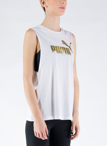 CANOTTA CUT OFF METALLIC TANK, 02WHTGOLD, small