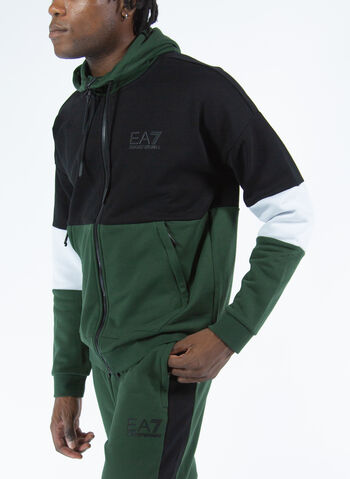 TUTA COLORBLOCK FULL ZIP, 1845 GREENBLK, small