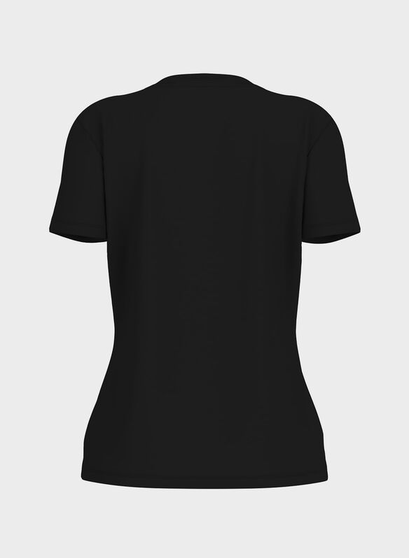 T-SHIRT ACTIVE ROMY ORSETTO STRASS, JBLK BLK, medium