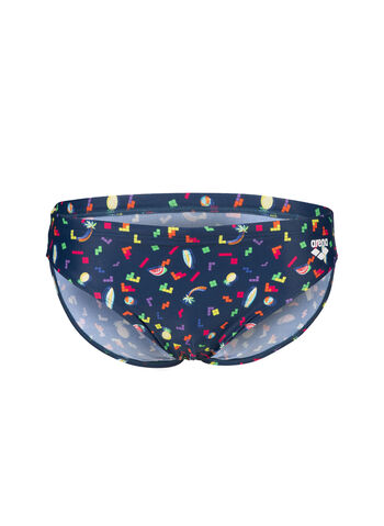 COSTUME SLIP ALLOVER, 750 NVY MULTI, small