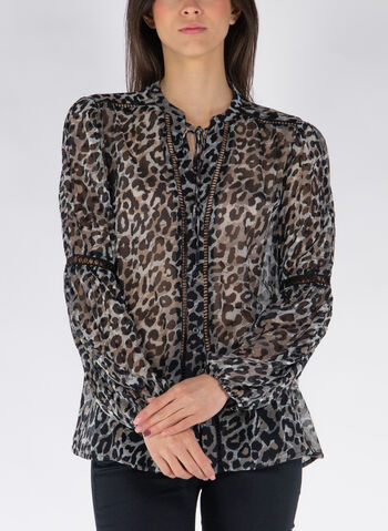 BLUSA CON FANTASIA FLOREALE, , small