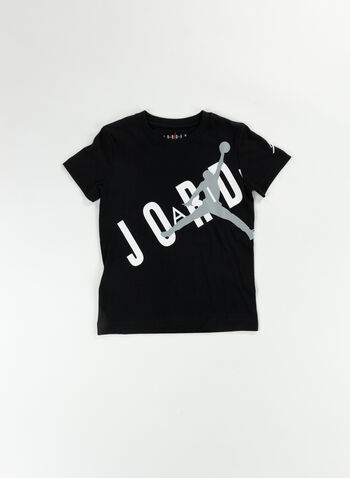 T-SHIRT GRAPHIC AIR SPECKLE BAMBINO, 023 BLK, small