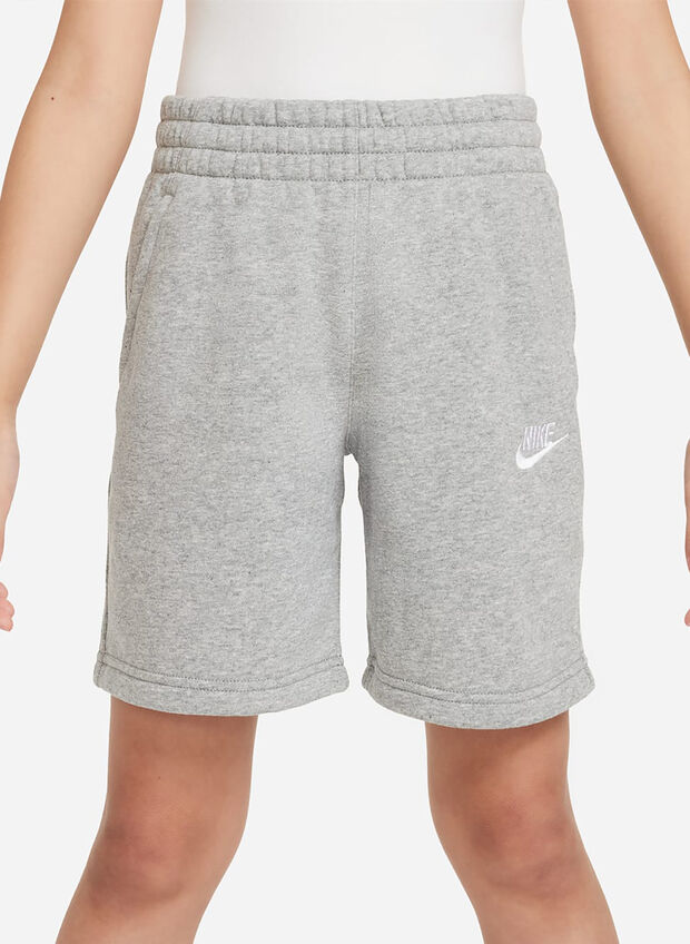 SHORT CLUB FLEECE RAGAZZO, 063 GREY, large