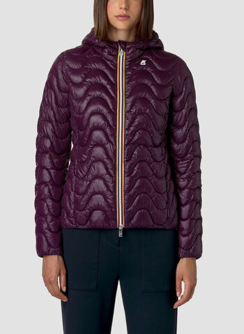 GIACCA LILY QUILTED, XB4 PRUGNA, small