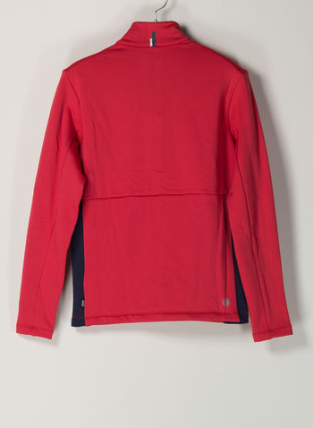 MAGLIA TERMICA DA SCI FULL ZIP, 15FUOCOBLUE, small
