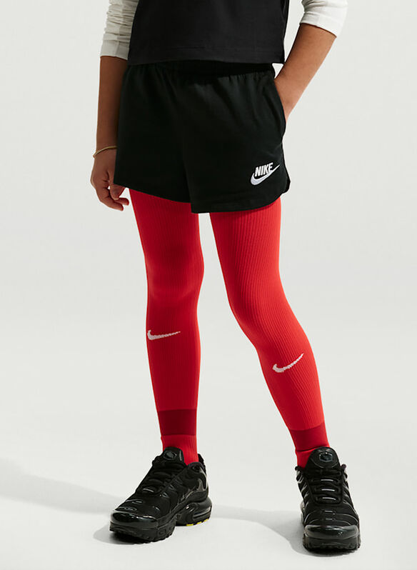 SHORT JERSEY RAGAZZA, 010 BLK, medium