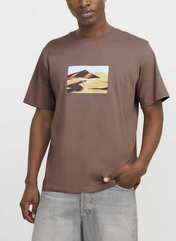 T-SHIRT SHORTSLEEVE ORIGINAL STUDIO, DEEP TAUPE FANGO, small