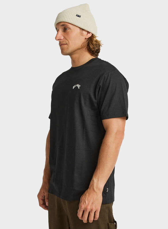 T-SHIRT ARCH CREW, BLK, medium