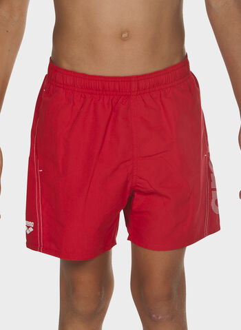SHORT BEACH LOGO RAGAZZO, 401RED, small