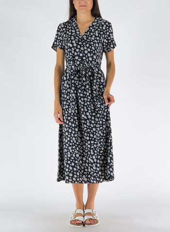 ABITO HELGA MIDI FANTASIA, BLACK, small