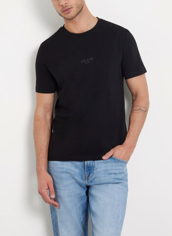 T-SHIRT MICRO LOGO CENTRALE, JBLK BLK, small