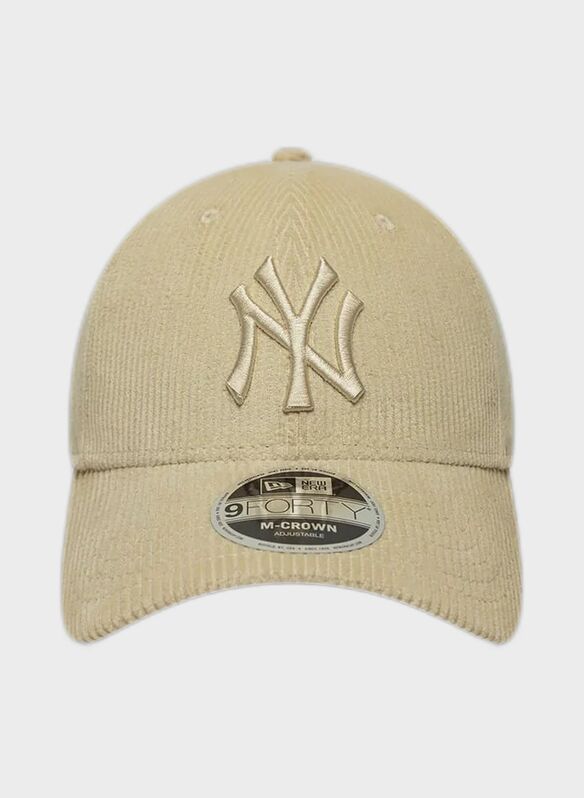 CAPPELLO NYY VELLUTO 9FORTY, - PANNA, medium