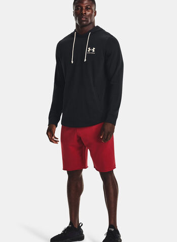 FELPA RIVAL TERRY CON CAPPUCCIO, 0001 BLK, small