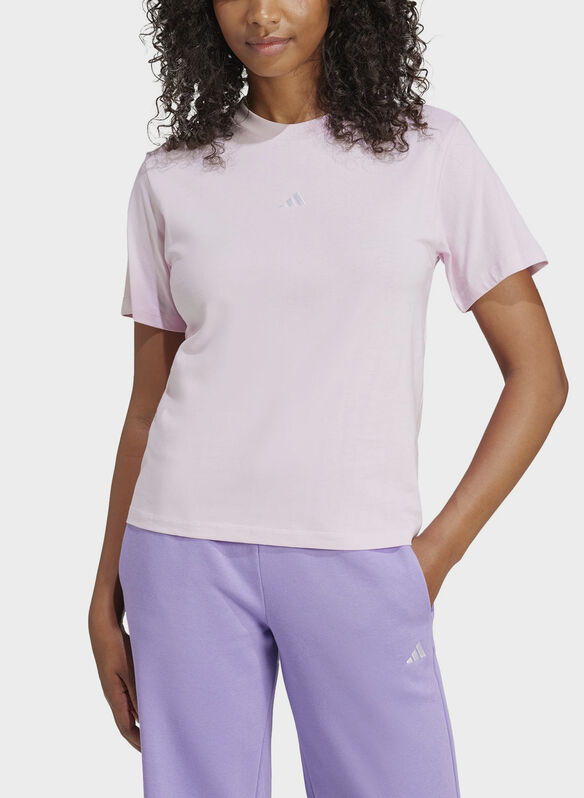 T-SHIRT MICRO LOGO, - PINK, medium